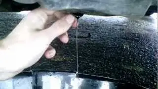 Oil change on the Chevy Prizm