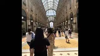 Galleria Vittorio Emanuele II - Wonka Filming Location?
