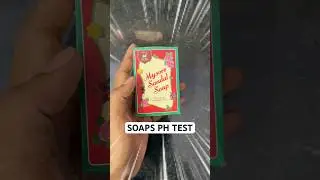 soaps ph test ....#shorts #soap