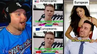 These Europe VS USA Meme videos go HARD! 🤣🚨