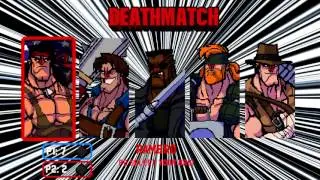 BroForce Multiplayer Game Mode Gameplay - Round #1