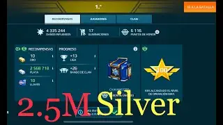 FFA | 2.5M Silver After Change | War robot Gameplay