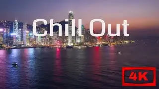 City Lights 🌃 Deep Ambient Lo-Fi Beats (4K Drone)