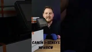 Сanon i-sensys mf651cw коротко о МФУ  #pc #обзор #canon #printer #мфу