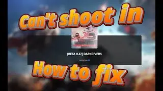 How to fix can’t shoot not shoothing in Dark Divers on Roblox