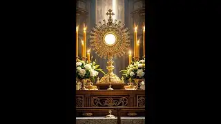 Five Minutes with Jesus in the Blessed Sacrament When You Are Content to Be With Him 💞🕊️