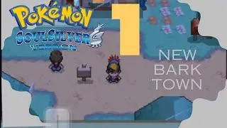 Pokemon Soul Silver #1-New Bark Town