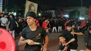 نزلة موكب قافلة الموعود (ع) على موكب الثقلين في شعلة الصدرين محرم 2021م/ ه‍ ١٤٤٢