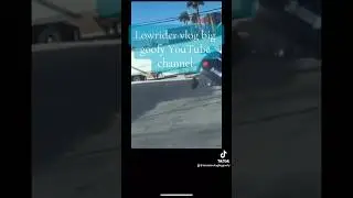 3 wheeling too hard   Lowrider problems 🔥🔥🔥