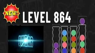 Ball Sort Puzzle Level 864