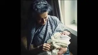 indira ji as loving grandma.....mother