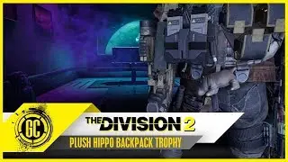 Plush Hippo Backpack Trophy | The Division 2