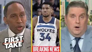 FIRST TAKE | “Giannis is coming to the Wolves” - Stephen A. & Windy on Warriors acquiring Porzingis
