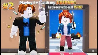 MURDERER vs SHERIFF 🔥 1v1 WITH MY FRIEND | WHO WILL WIN? (PART 2)