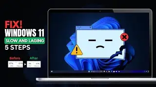 Speed Up Windows 11 In 5 Steps | Fix Windows 11 PC/laptop Laging and Slow Problem