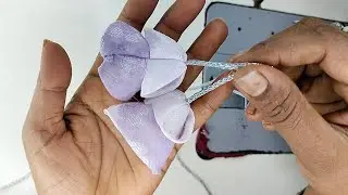 Easy And Beautiful Blouse Latkan || Rose latkan design | How to make latkan | Jia Designs