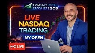 LIVE NASDAQ Futures Trading | New York Open | Trading With David | 305 📈