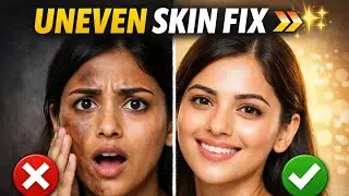 Uneven Skin Tone Problem | Ghar Par Skin Even Karne Ke Asaan Tarike