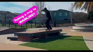 Taking a trip to Mainline Skatepark!