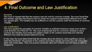 The Great Peace 2000 Case Summary