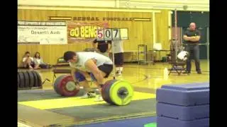 230kg Clean Jerk attempt