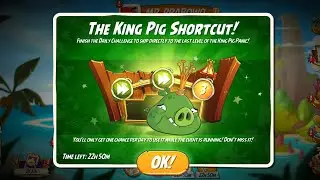 Angry Birds 2 AB2 King Pig Panic Shortcut Level! 🗿