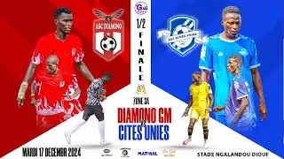 🔴DIRECT: DIAMONO GM vs CITES UNIES 1/2 FINALE ZONE 2D RUFISQUE.NAVETANE 2024
