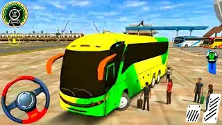 New Highway Coach Bus Simulator 3D Coach Bus Driving 2026 - Android iOS Gameplay