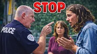UN POLICIER recadre un D&Eacute;LINQ*ANT ! (Exp&eacute;rience sociale)