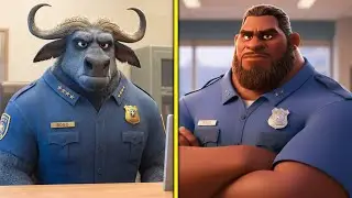 What If Zootopia Characters Were Human? 😱 Pixar 3D AI