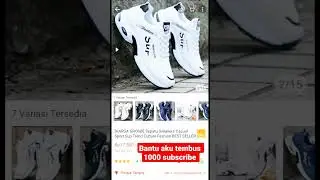 3.SEPATU PRIA PALING LARIS DI SHOPEE 1.SPORT SNEAKER 2.PANARBODY SNEAKERS 3.NIKE SPORT#rekomendasi