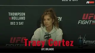 Tracy Cortez UFC Orlando full pre-fight media day interview