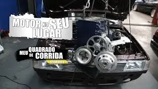 FALTA ESPA&Ccedil;O NO COFRE? MOTOR NO LUGAR!  MEU QUADRADO DE CORRIDA EP.8