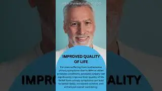5 Benefits Of prostate Surgery #prostatetreatment  #prostateproblems #prostatecare #prostatecancer