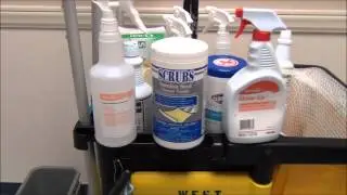 UMC EVS Housekeeping Cart Standard Set Up