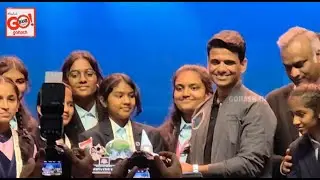KALABURAGI NASA WINNERS MEET INDIA'S FIRST ISS ASTRONAUT, SHUBHANSHU SHUKLA IN BENGALURU