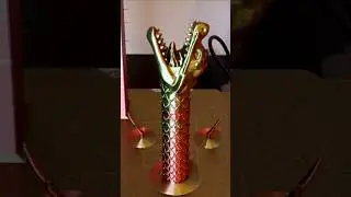 3D printed Dragon Flame Wand