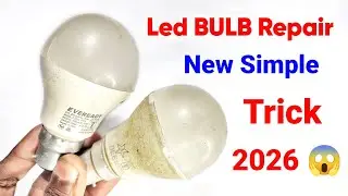 LED Bulb Repair Ka Sabse Aasan Tarika ✅ | LED Bulb Not Working Fix | Led Bulb Repair 