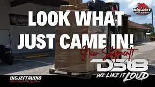 New Shipment Arrived!  DS18 is at Big Jeff Audio!  Everything you need and more @DS18Sound