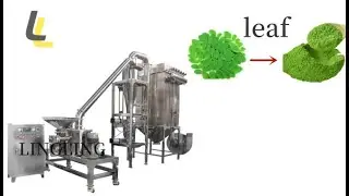 LL grinder for spices,leaf crusher, pepper air classifier mill#grindingmachine #airclassifiermill