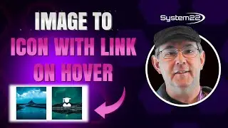 Divi Theme Image To Slide Up Icon With Link