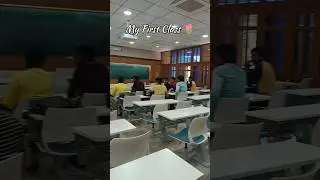 MY FIRST CLASS of 2nd year at IISC #iisc #firstclass #study #neet #iitjee #shorts #shapphire #class