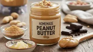  Peanut Butter Ghar pe bnaiye with simple ingredients, Homemade tasty healthy Peanut Butter 