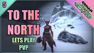 SOLO PVP EP 5 | Silk, DRAGON BONE & Volcano Run | Lets Play | Conan Exiles Age of Sorcery 2023