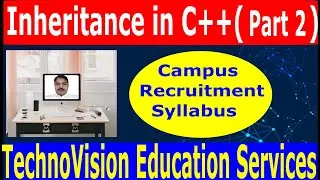 Inheritance in C++ (Part 2) Multi Level  Inheritance