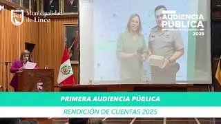 Primera Audiencia Pública de Rendición de Cuentas 2025