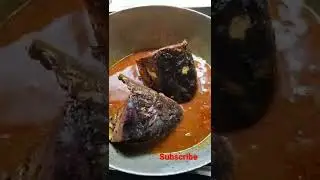 Katla Fish Head curry || Simple fish head recipe #shorts