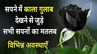 Sapne me kala gulab dekhna | seeing black rose in dream | kale gulab ka sapna dekhna