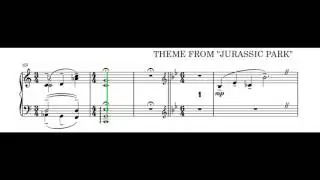 Jurassic Park Piano Solo Played by Dorico Software