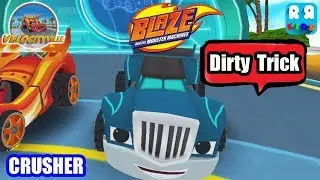 Blaze and the Monster Machines - Vellocityville Track 11 - 15 | Crusher Playing Dirty